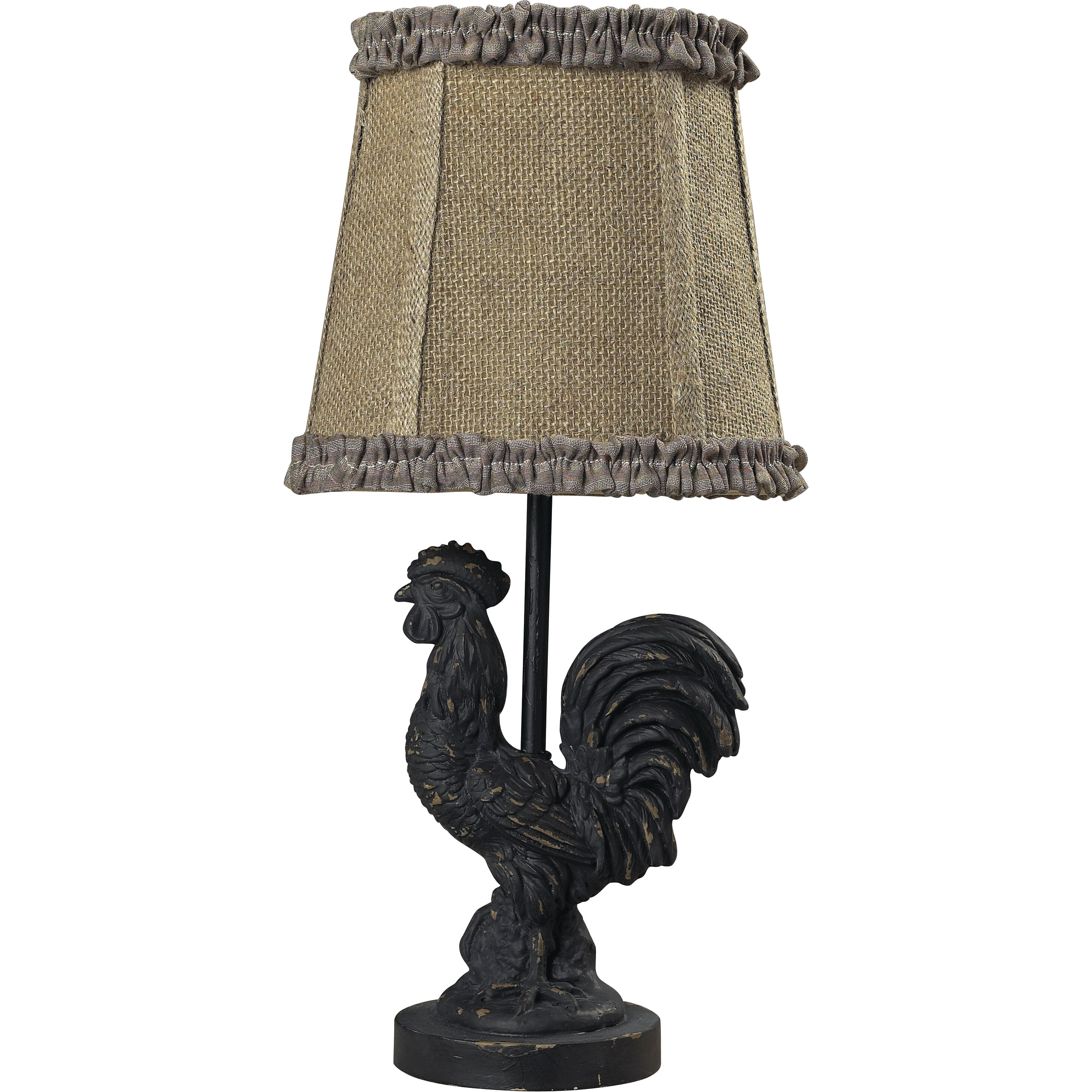 Braysford 15 inch 15 watt Antique Black Table Lamp Portable Light