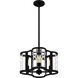 Renee 4 Light 15 inch Matte Black Pendant Ceiling Light