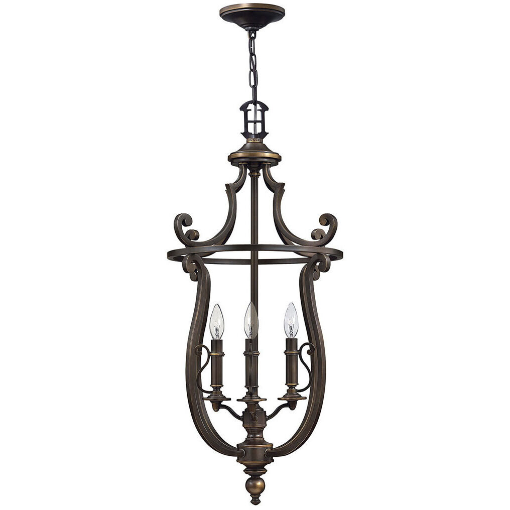 Plymouth LED 18 inch Olde Bronze Indoor Foyer Light Ceiling Light