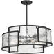 Bella Collina 6 Light 28 inch Coal Pendant Ceiling Light