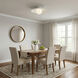 Olivia 1 Light 15.75 inch Matte White Flush Mount Ceiling Light