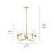 Homestead Melis 5 Light 27 inch Adobe Cream Chandelier Ceiling Light, Melis