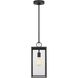 Drew & Jonathan Scott Howell 1 Light 7 inch Textured Black Outdoor Pendant Lantern