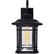 Blackburn 1 Light 17 inch Black Outdoor Wall Light