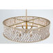 Horsmore 8 Light 29.5 inch Legacy Brass Pendant Ceiling Light