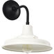 Morris 13.38 inch Black Outdoor Wall Light