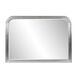 French Philippe 48 X 34 inch Bright Silver Mantel Mirror