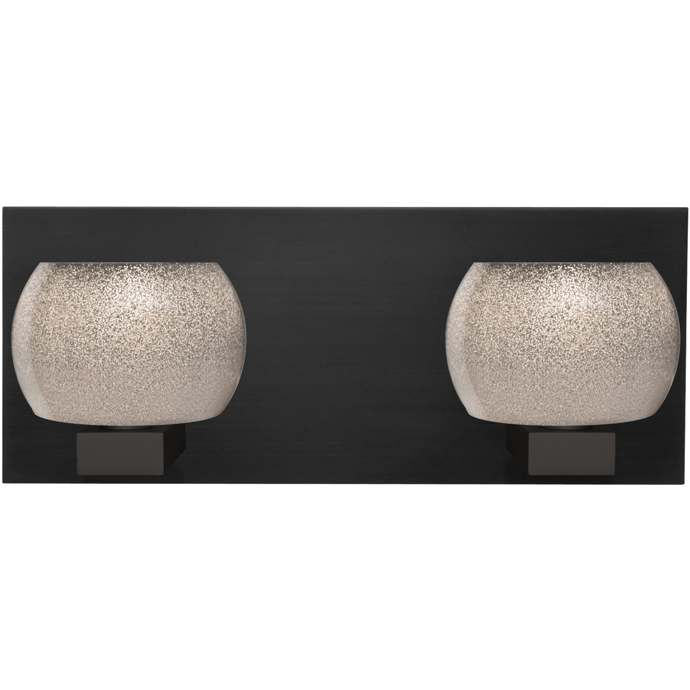 Keno 2 Light 14 inch Black Vanity Light Wall Light