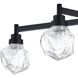 Lillyanna 5 Light 24 inch Matte Black Semi-Flush Mount Ceiling Light