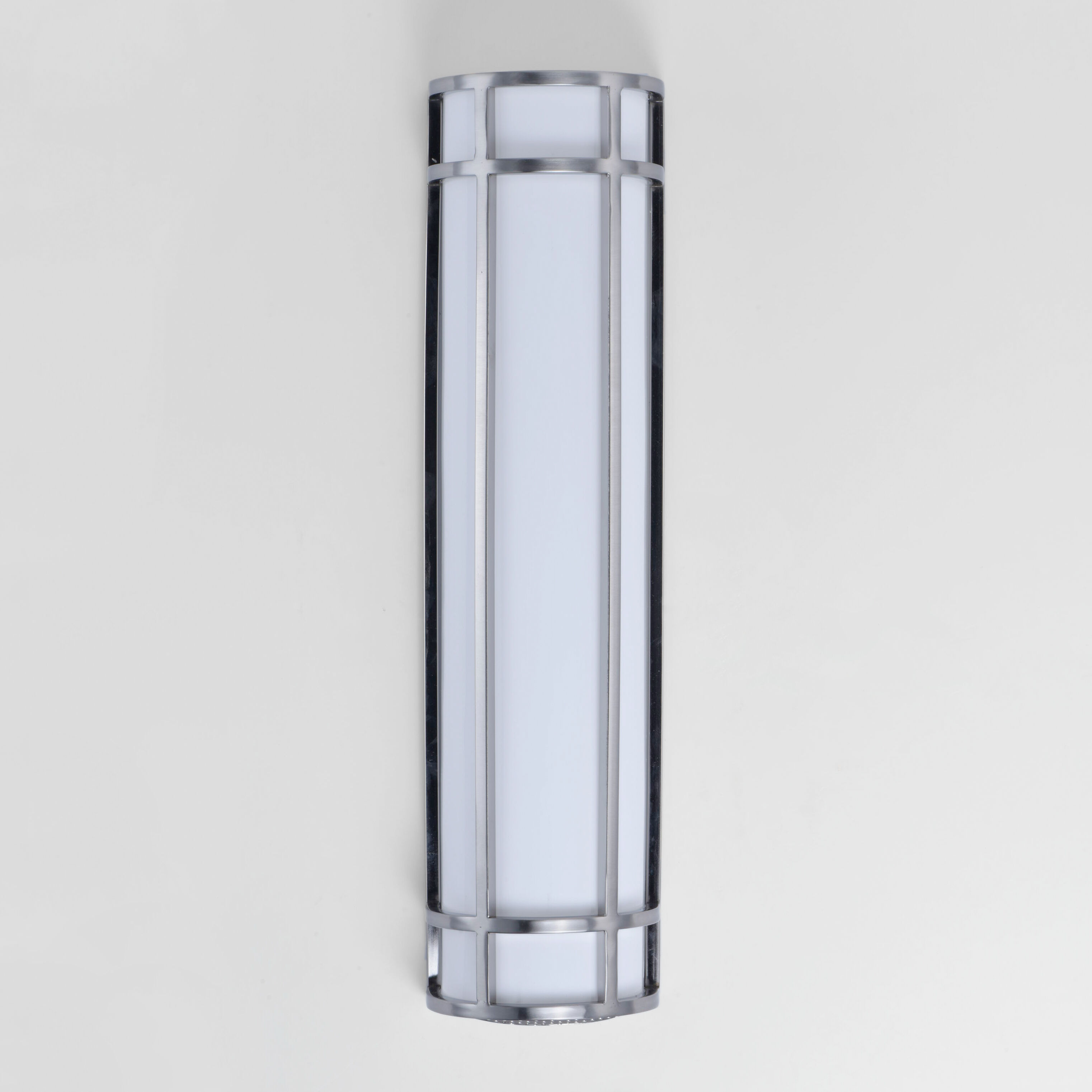 Moon Ray LED 24 inch Satin Nickel Outdoor Wall Sconce 