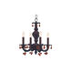 Paris Market 4 Light 14 inch Venetian Bronze Mini Chandelier Ceiling Light