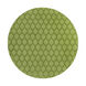 Metro 72 X 72 inch Lime Indoor Area Rug, Round
