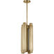Avroko Capa LED 10 inch Hand Rubbed Antique Brass Pendant Ceiling Light