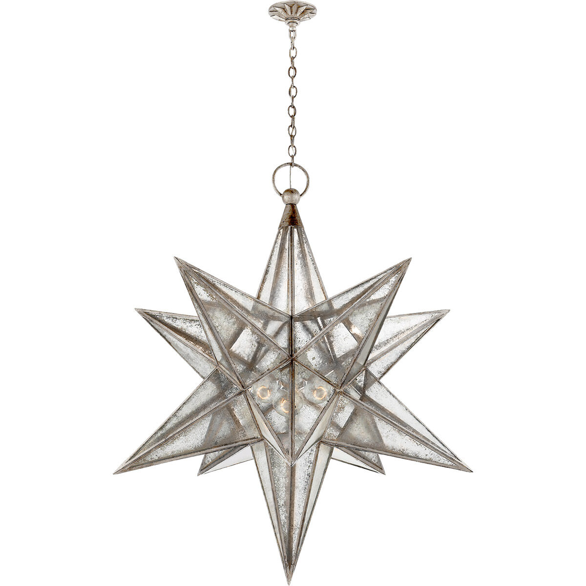 Chapman & Myers Moravian Star 3 Light 48.00 inch Pendant