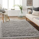 Sousse 87 X 66 inch Gray Rug, Rectangle