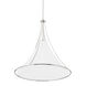 Madelyn 1 Light 17 inch Polished Nickel Pendant Ceiling Light