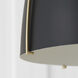 Sean Lavin Norman Pendant Ceiling Light in Satin Brass