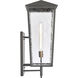 Marquis 1 Light 28 inch Matte Black Outdoor Sconce