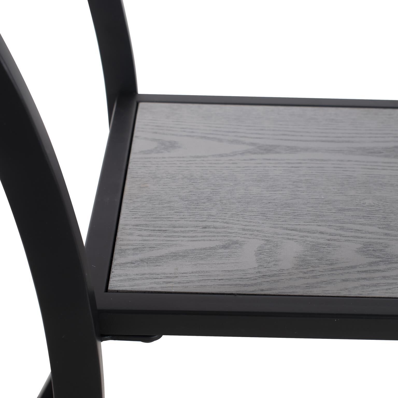 Collins 47 inch Black and Gray Console Table