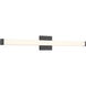 Maxx 36 inch Matte Black Vanity/Bath Bar Wall Light