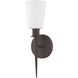 Witten 1 Light 4 inch Bronze ADA ADA Wall Sconce Wall Light
