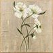A New Bloom White and Green and Metallic Canvas, The Studio