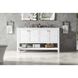 Theo 54 X 34 inch White Bathroom Vanity Cabinet