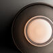 Focal LED Oil Rubbed Bronze/Bronze ADA Sconce/Flush Mount Wall Light