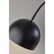 Wilder 77 inch 40.00 watt Black Arc Floor Lamp Portable Light