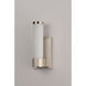 Optic LED 4.75 inch Satin Nickel Bath Vanity Wall Light