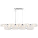 Vasare 8 Light 48 inch Polished Chrome Linear Chandelier Ceiling Light
