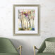 Sunny Path Multi and Pink and Brown and Green Framed Art