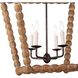 Perennial 4 Light 22.5 inch Natural Ceiling Lantern Ceiling Light