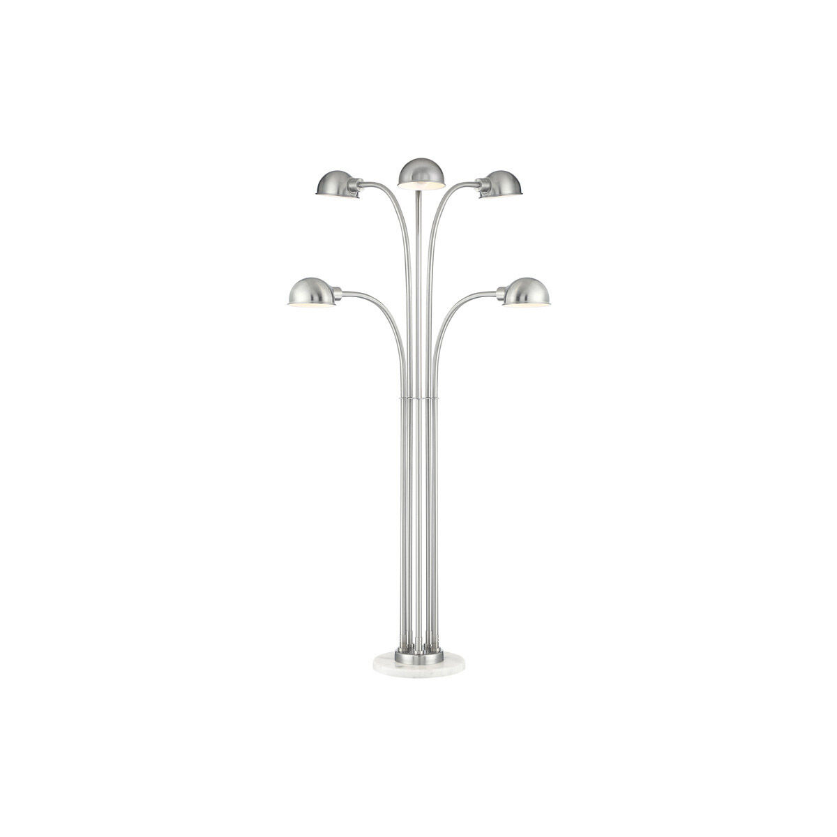 Rowley 66 inch 13.00 watt Brushed Nickel Floor Lamp Portable Light