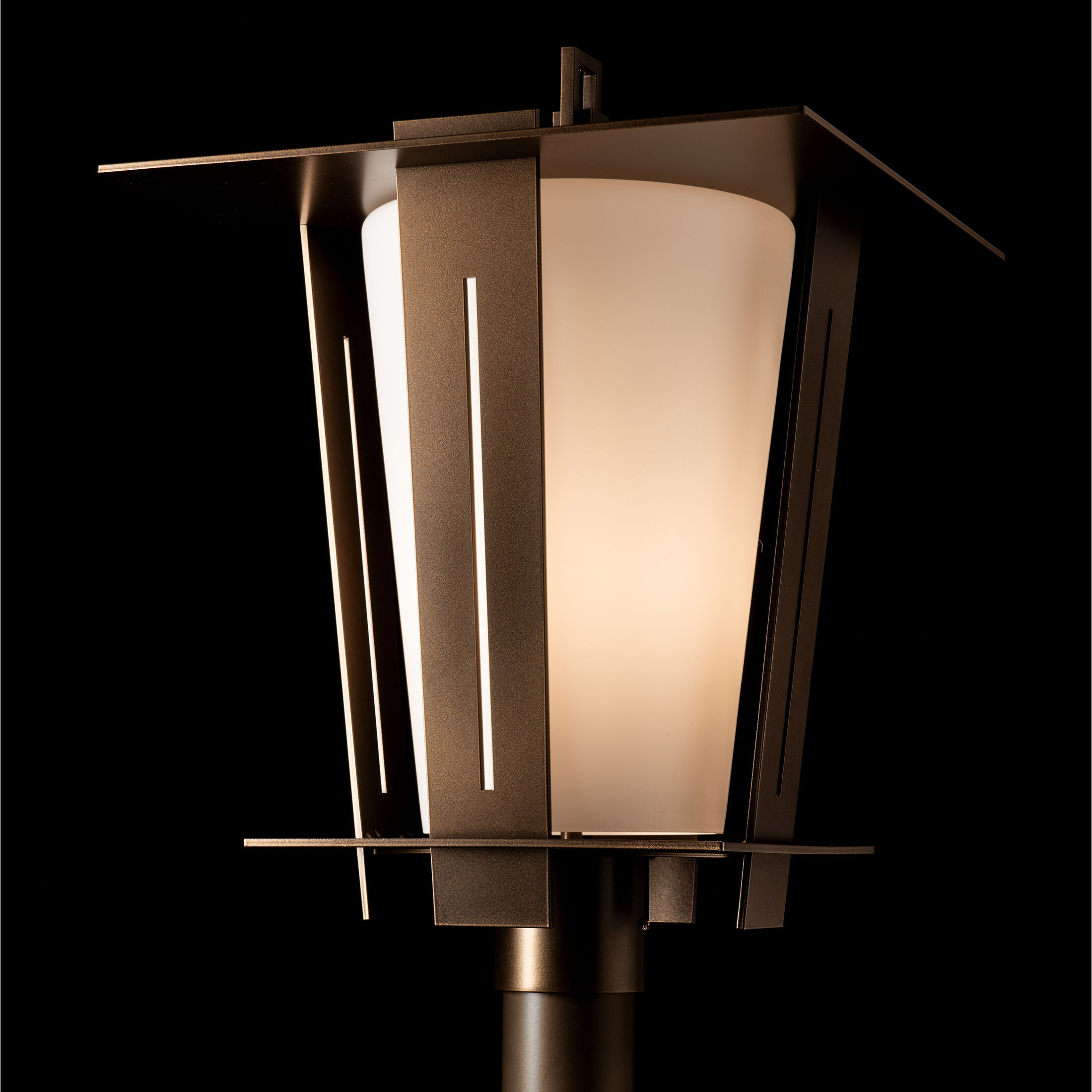 Linea 1 Light 21.5 inch Coastal Bronze Outdoor Post Light