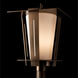Linea 1 Light 21.5 inch Coastal Bronze Outdoor Post Light