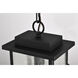 Sullivan 9 inch Matte Black Outdoor Hanging Lantern