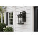 Santa Barbara DC 3 Light 20 inch Sienna Outdoor Wall Mount