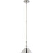 Thomas O'Brien Turlington LED 8.75 inch Polished Nickel Pendant Ceiling Light, Small