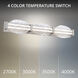 Deco Indoor Wall Lighting in 3500K, Brushed Nickel