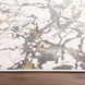 Fatima 114 X 79 inch Mineral Tones Rug in 6 x 9