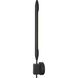Odin 1 Light 28 inch Black Outdoor Wall Sconce