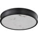 Kendall LED 14.25 inch Matte Black Flush Mount Ceiling Light