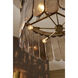 Roman 6 Light 31 inch Seedy Smoke Chandelier Ceiling Light