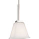 Ellis Harper 1 Light 5.75 inch Brushed Nickel Pendant Ceiling Light