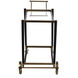 Classic Gold Bar Cart