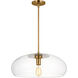 TOB by Thomas O'Brien Largo 1 Light 21.5 inch Burnished Brass Pendant Ceiling Light