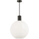 Drew & Jonathan Colewood 1 Light 20 inch Midnight Black Pendant Ceiling Light, Large