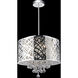 Eternity 6 Light 16 inch Chrome Drum Shade Chandelier Ceiling Light