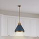 Doyle 1 Light 18.75 inch Natural Brass Pendant Ceiling Light